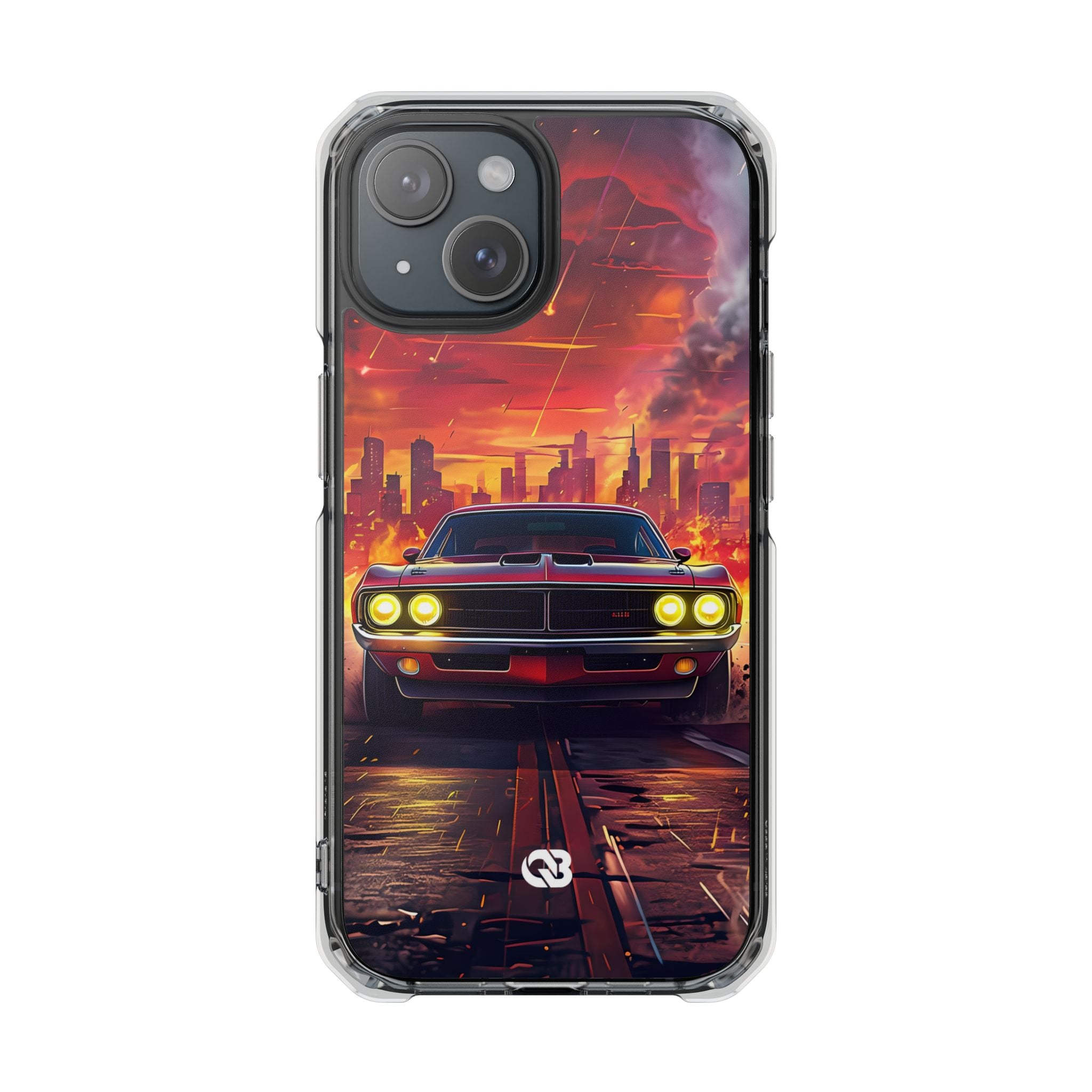 Inferno City Run · Impact Handyhülle für iPhone · Magsafe