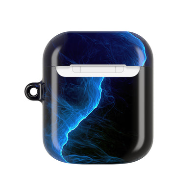 Electric Azure Drift · Hard Case for AirPods & AirPods Pro · Blue