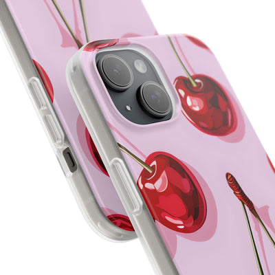 Ruby Gloss Cherry · Soft Custodia per iPhone