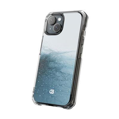 Teal Impact MagSafe Phone Case for iPhone - Arctic Pulse Mesh