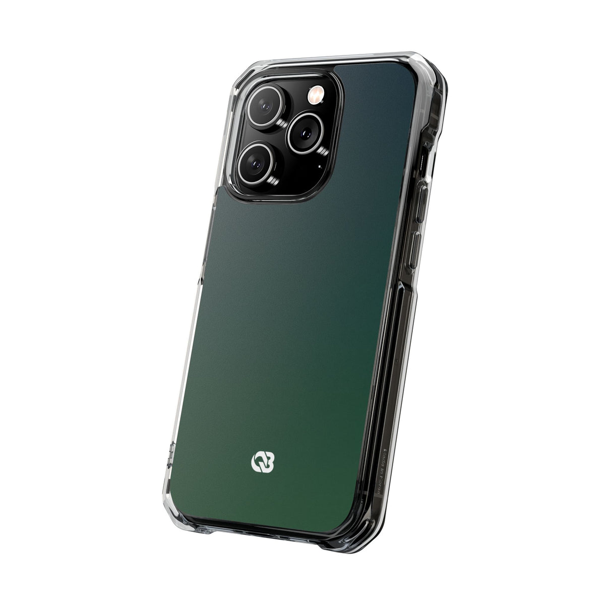 Deep Forest Nocturne · Clear Impact Magnetic Phone Case for iPhone · Green