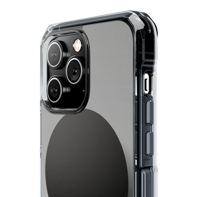 Grey Impact MagSafe Phone Case for iPhone - Matte Onyx Sphere