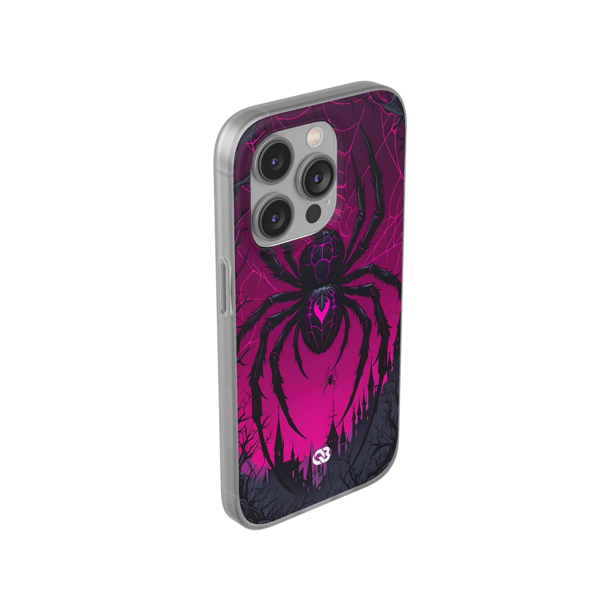 Obsidian Neon Widow · Soft Handyhülle für iPhone