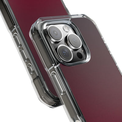 Red Impact MagSafe Phone Case for iPhone - Deep Sangria Gradient
