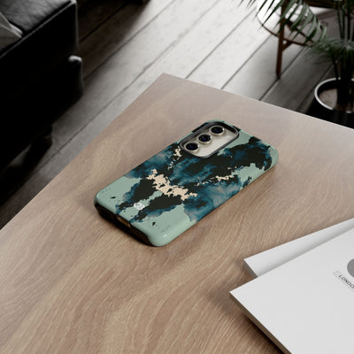 Rorschach Ink Void · Tough Phone Case for Samsung · Black