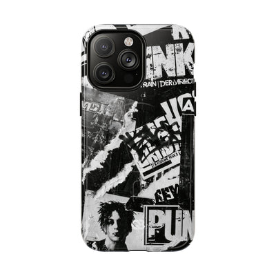 Underground Punk Collage · Tough 2.0 Magnetic Phone Case for iPhone · Black