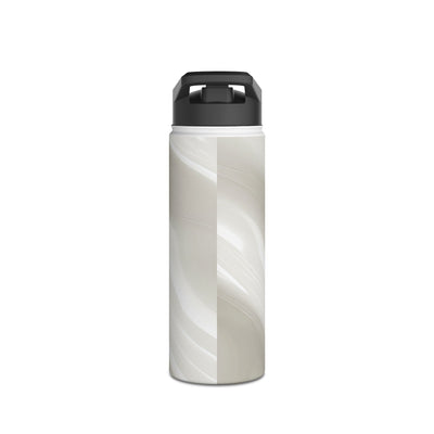 Liquid Enamel Fold · Insulated Water Bottle · White