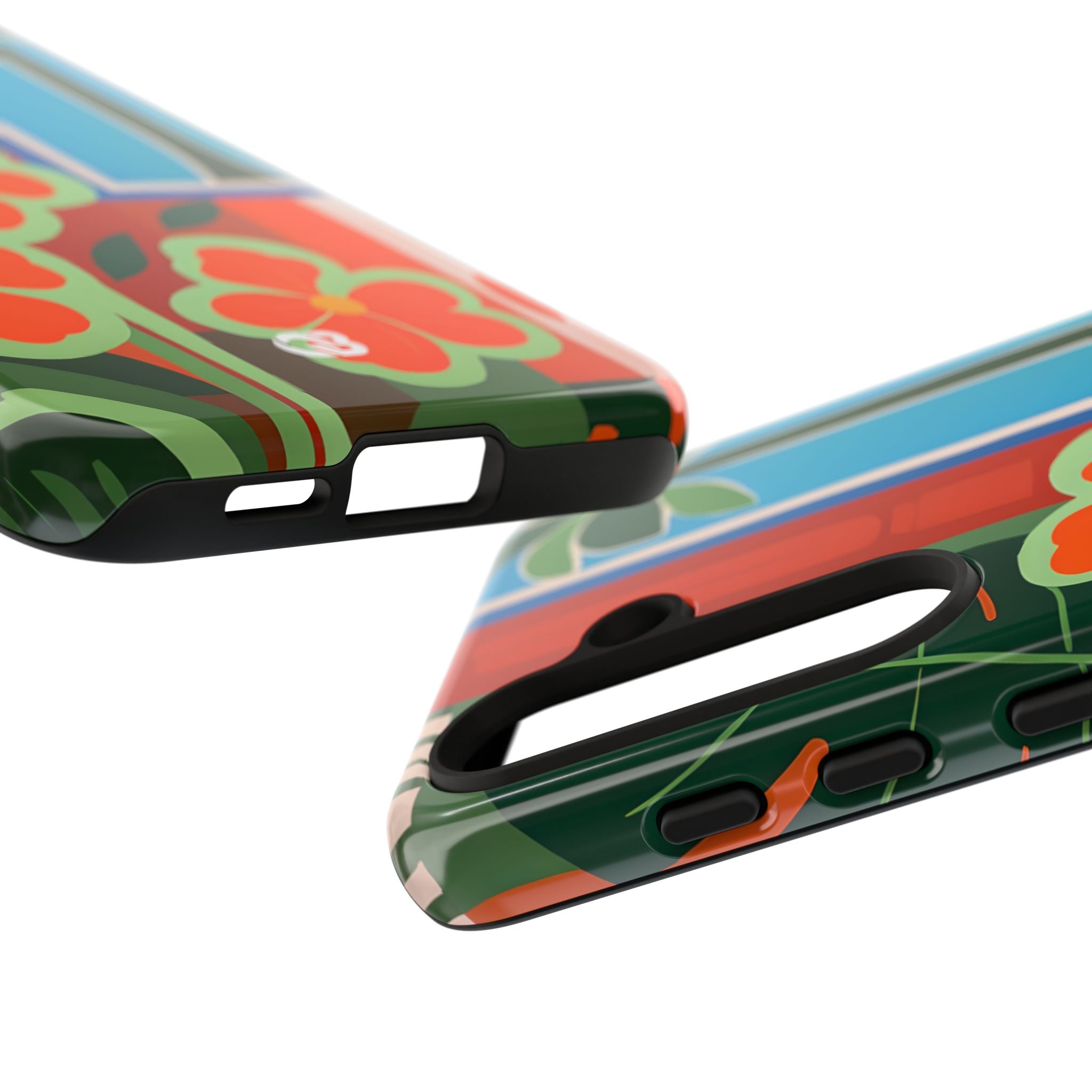 Vivid Jungle Collage · Tough Coque de téléphone pour Samsung