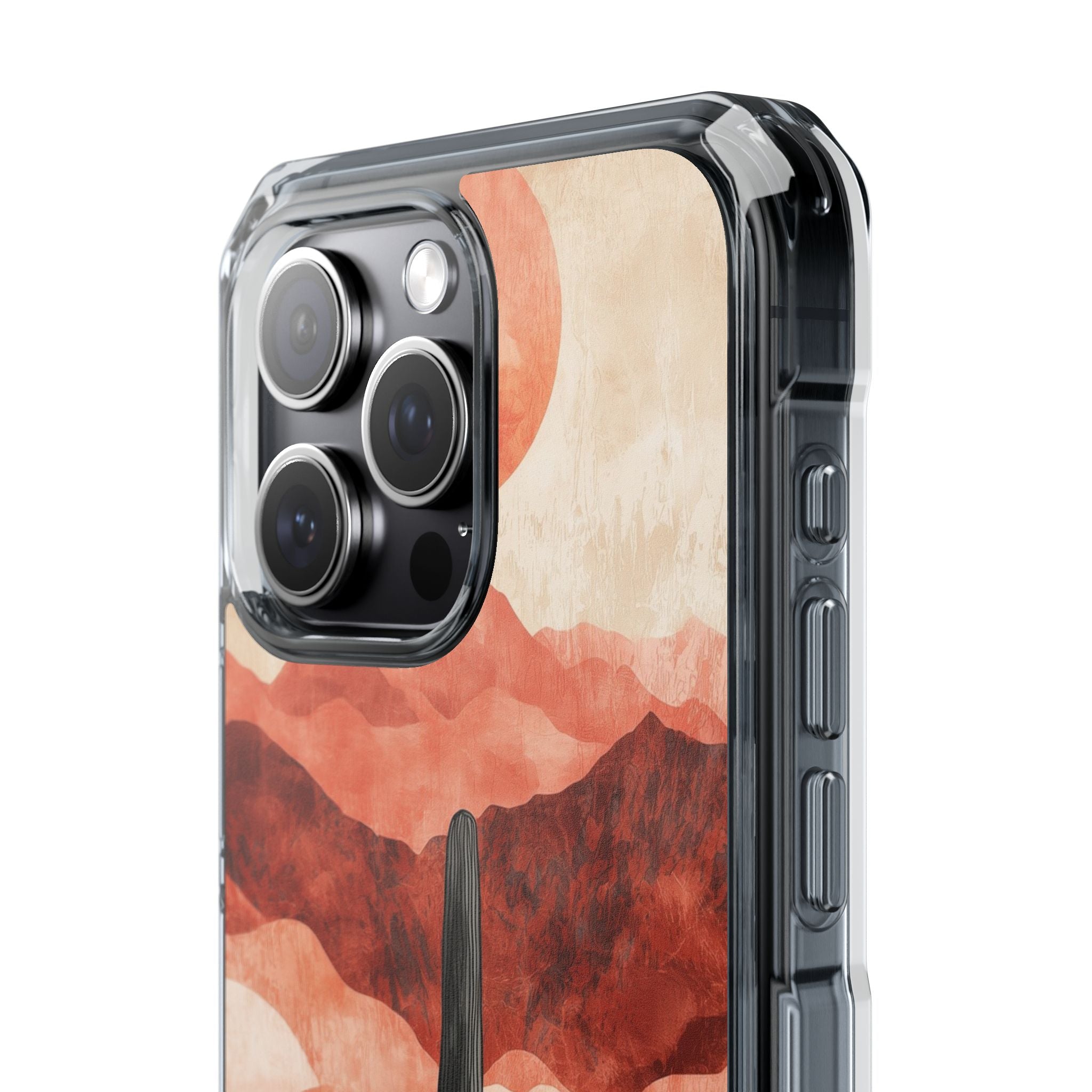 Terracotta Desert Sun · Impact Mobilskal för iPhone · Magsafe