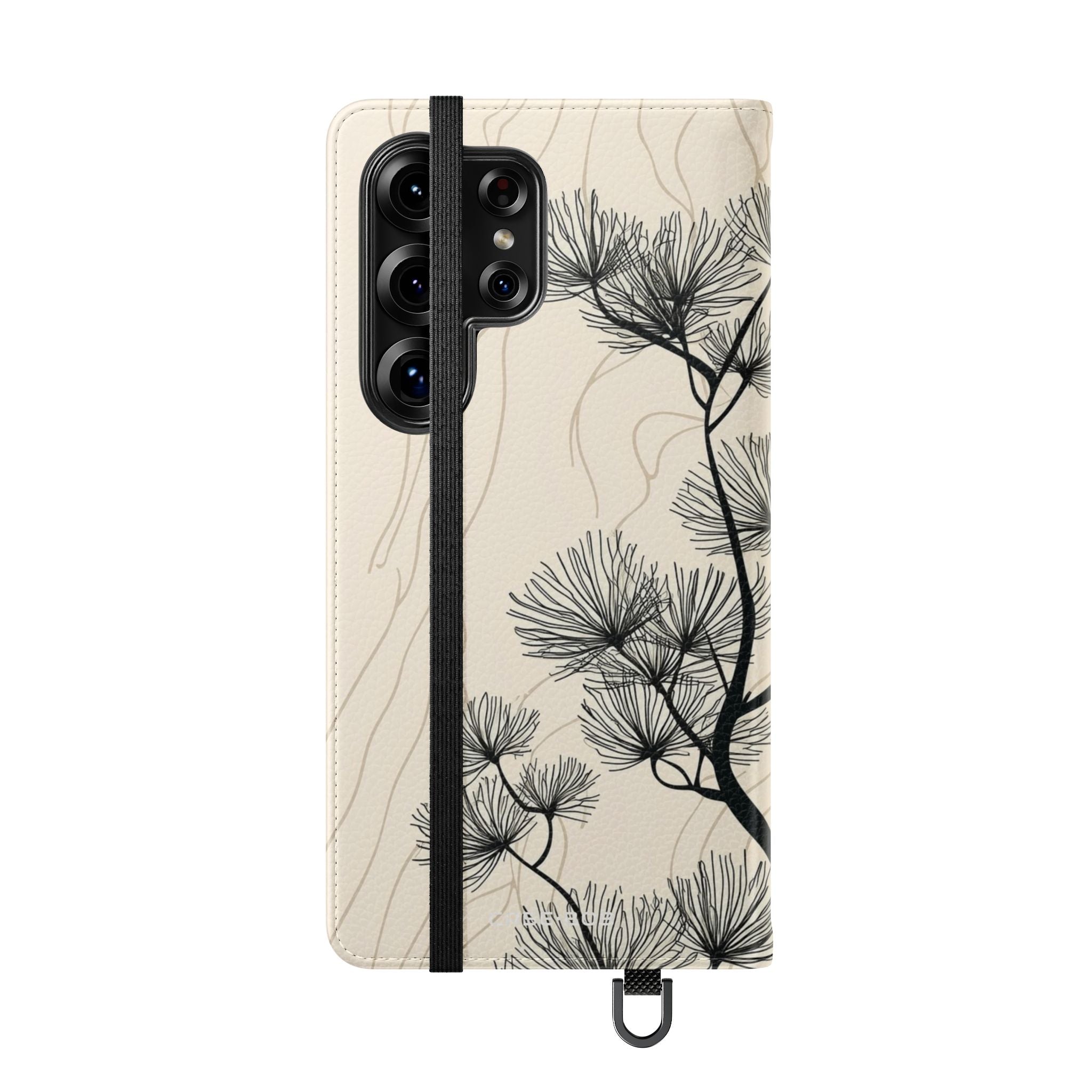 Terävä puu auringonlasku - Samsung S25 Ultra Case - lompakko