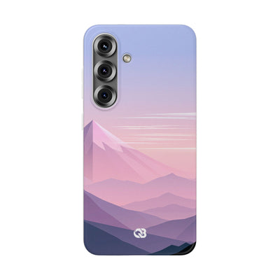 Purple Lite Phone Case for Samsung - Lavender Alpine Dawn