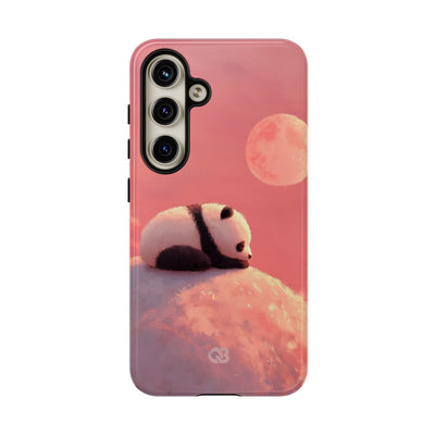 Rose Moon Panda · Tough Coque de téléphone pour Samsung