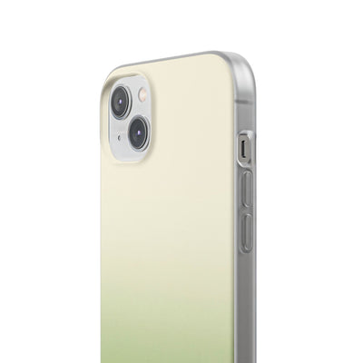 Green Lite Phone Case for iPhone - Bone Sage Fade