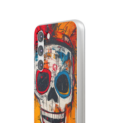 Vivid Graffiti Skull · Soft Coque de téléphone pour Samsung