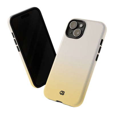 Yellow Tough Phone Case for iPhone - Bleached Citron Haze