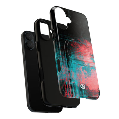 Digital Signal Drift · Tough 2.0 Magnetic Phone Case for iPhone · Black