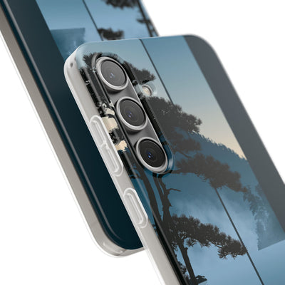 Blue Lite Phone Case for Samsung - Kyoto Mist Pine