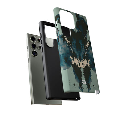 Rorschach Ink Void · Tough Phone Case for Samsung · Black