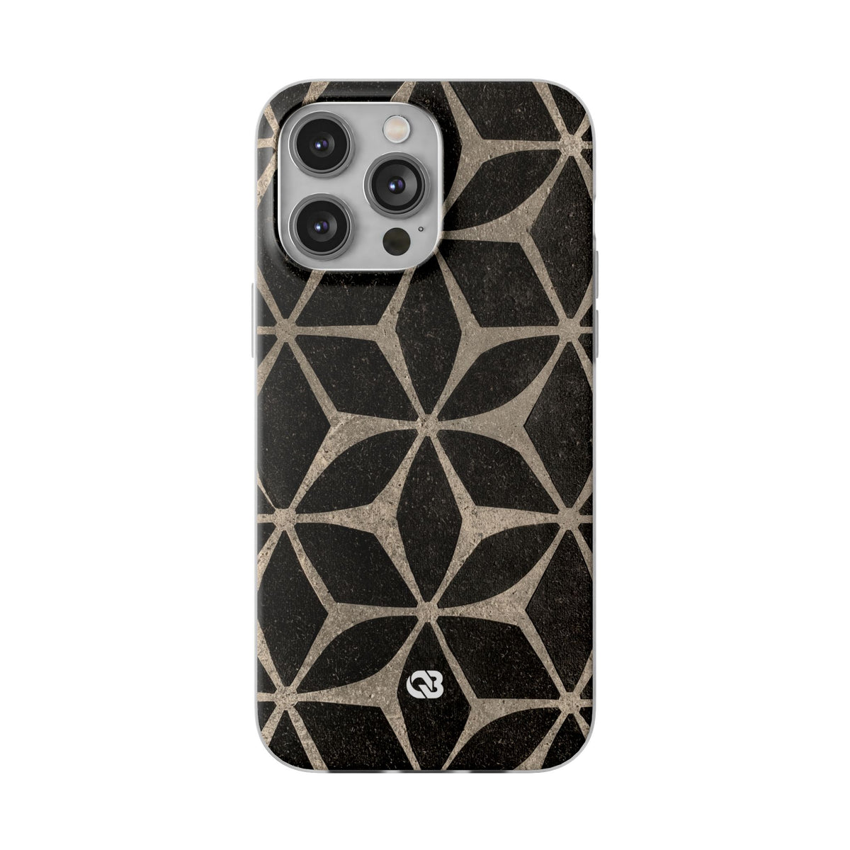 Concrete Mosaic Star · Lite Phone Case for iPhone ·  Black
