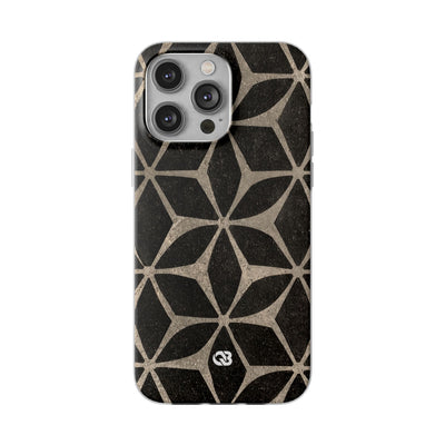 Concrete Mosaic Star · Lite Phone Case for iPhone ·  Black
