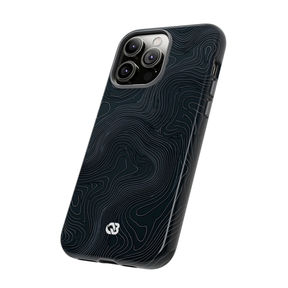 Obsidian Elevation · Tough Phone Case for iPhone · Black