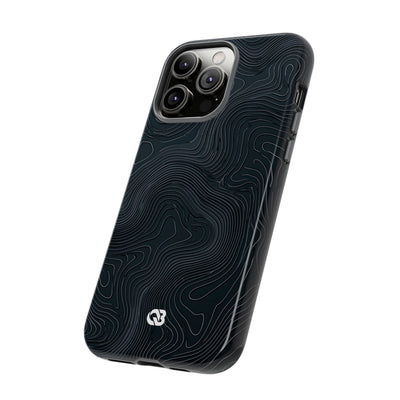 Obsidian Elevation · Tough Phone Case for iPhone · Black