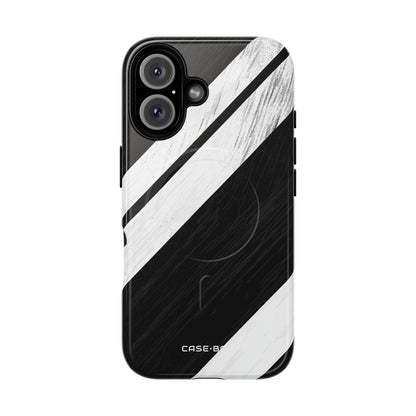 Distressed Stripe Motion iPhone 16 Case - Tough+ - CASE•BOB