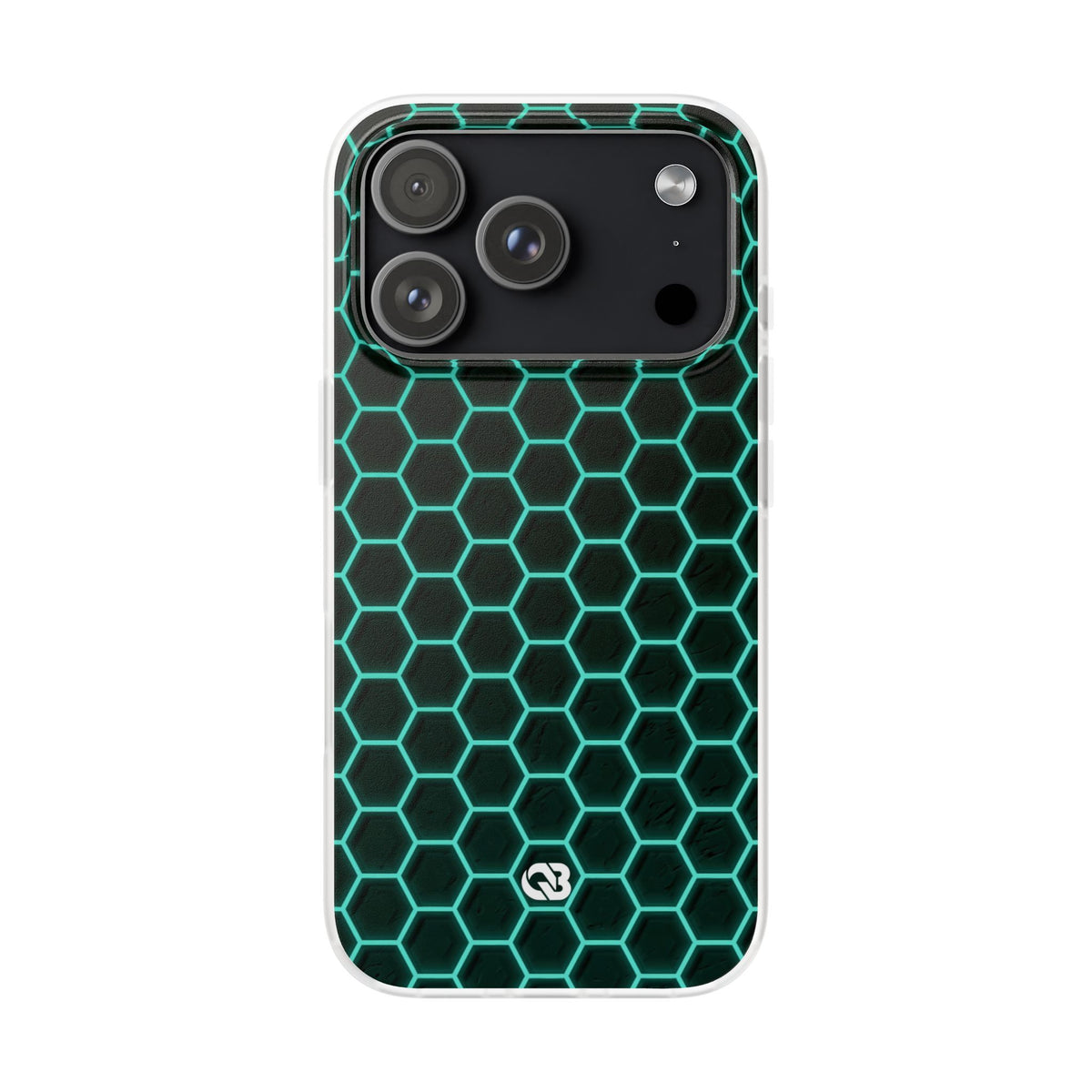 Neon Hex Spectrum · Lite Phone Case for iPhone ·  Teal
