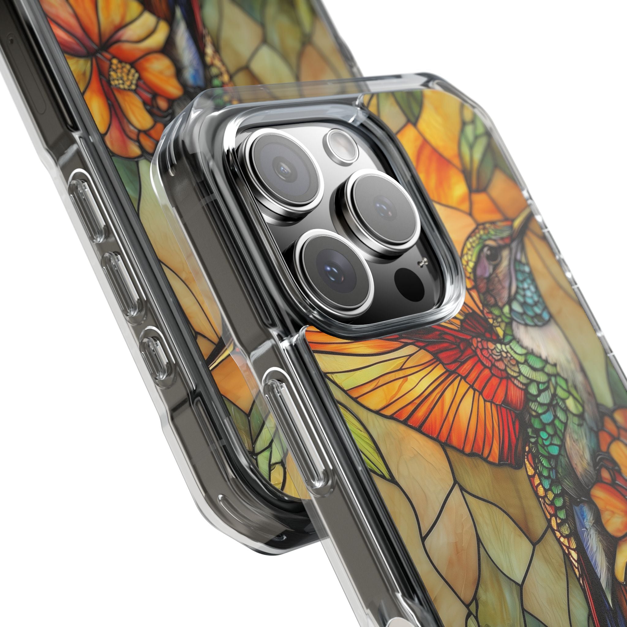Amber Glass Hummingbird · Impact Phone Case for iPhone · Magsafe