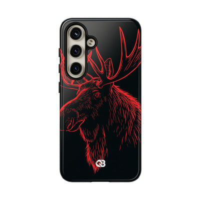 Nordic Elk · Tough Phone Case for Samsung · Black