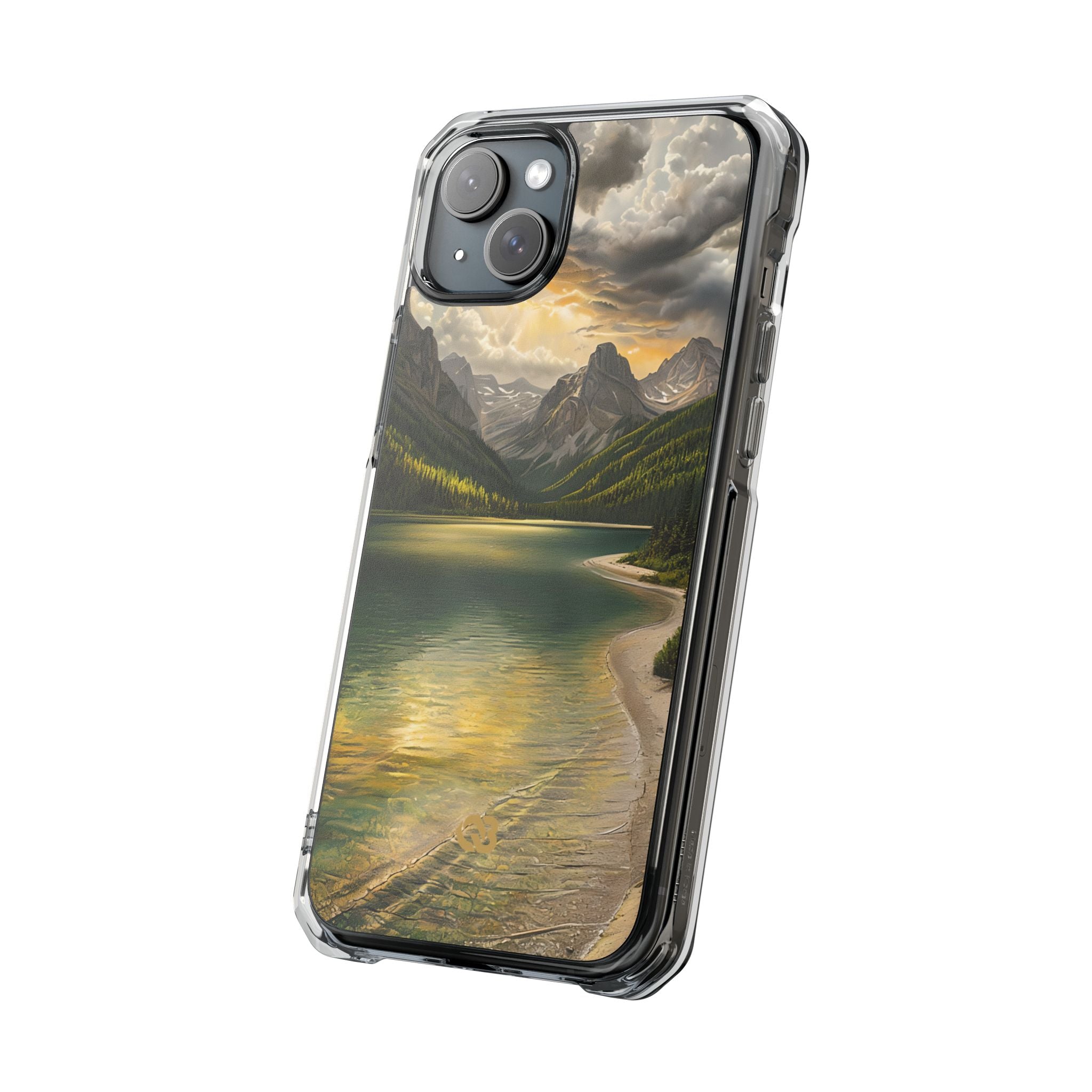 Gilded Mountain Lake · Impact Custodia per iPhone · Magsafe