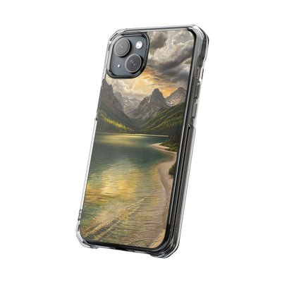 Gilded Mountain Lake · Impact Custodia per iPhone · Magsafe
