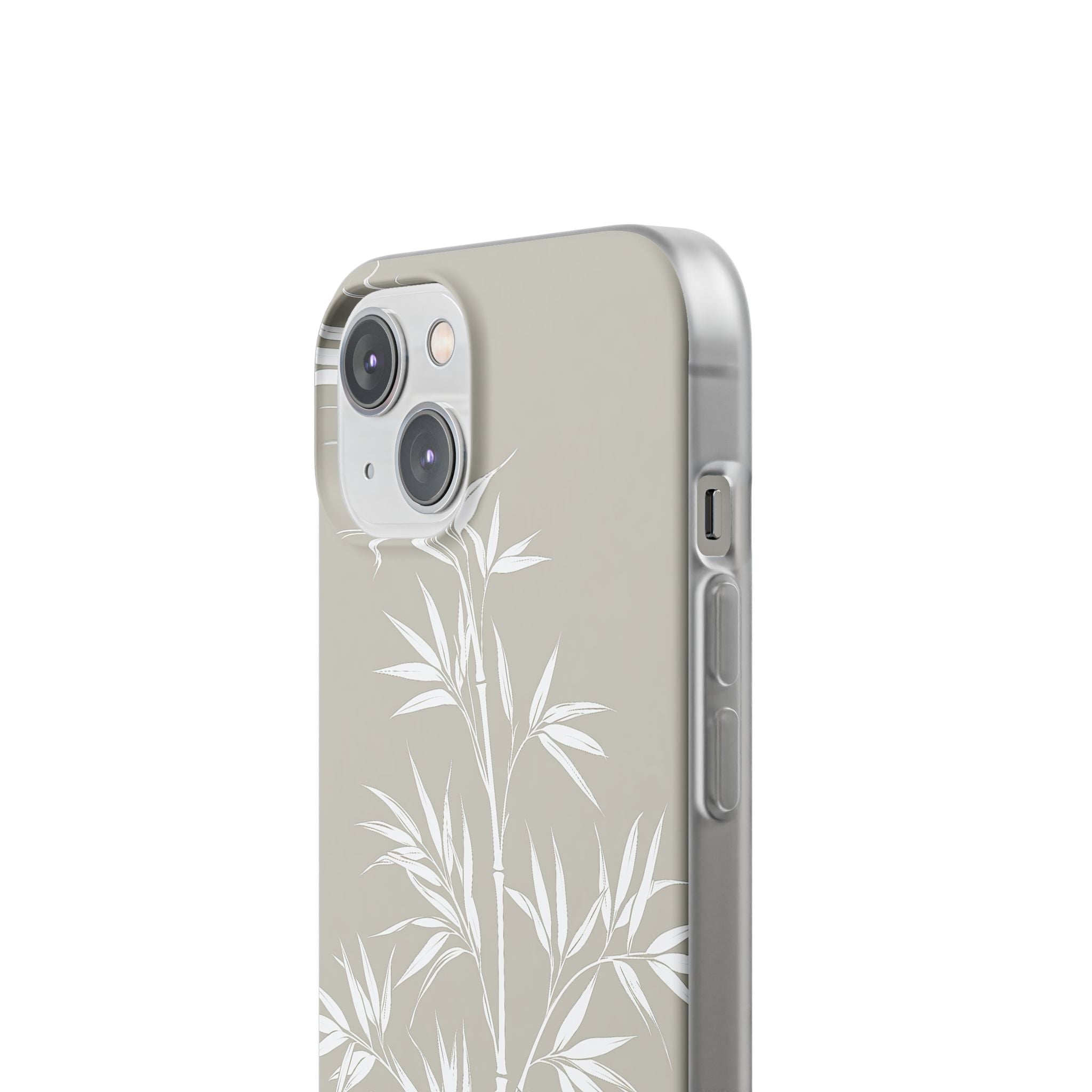 Beige Lite Phone Case for iPhone - Sandstone Bamboo Stalks