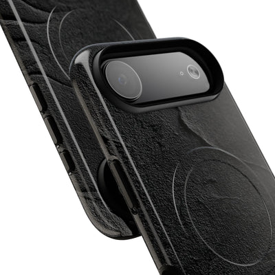 Obsidian Stucco Relief · Tough 2.0 Magnetic Phone Case for iPhone · Black