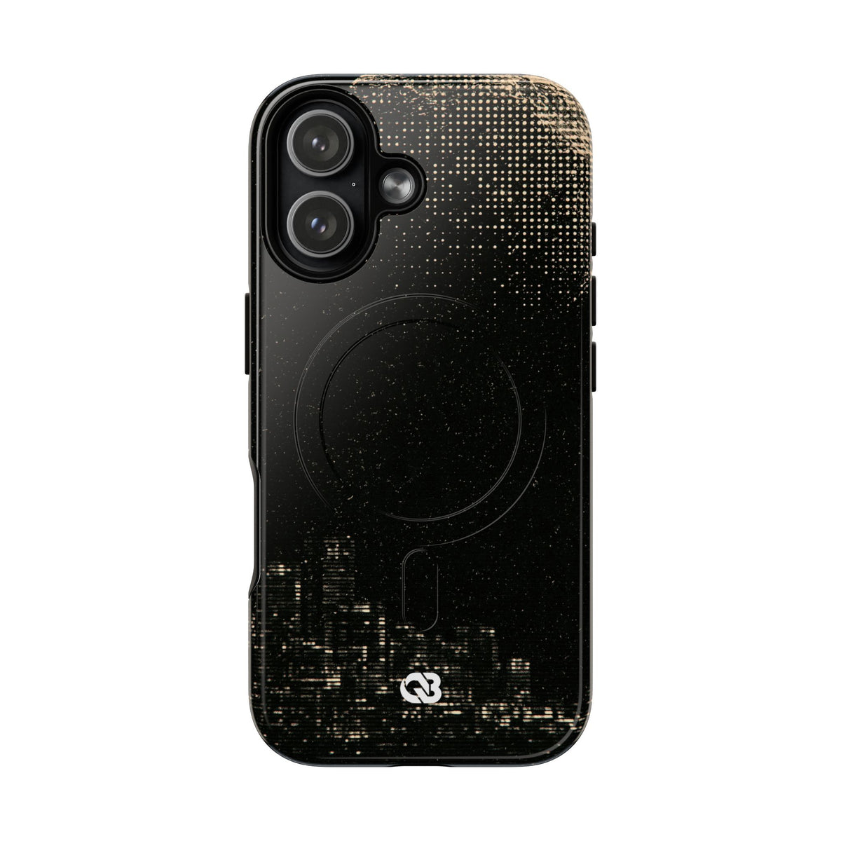 Lunar Metropolis Nocturne · Tough 2.0 Magnetic Phone Case for iPhone · Black