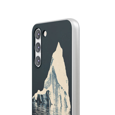 Blue Lite Phone Case for Samsung - Frozen Navy Monolith