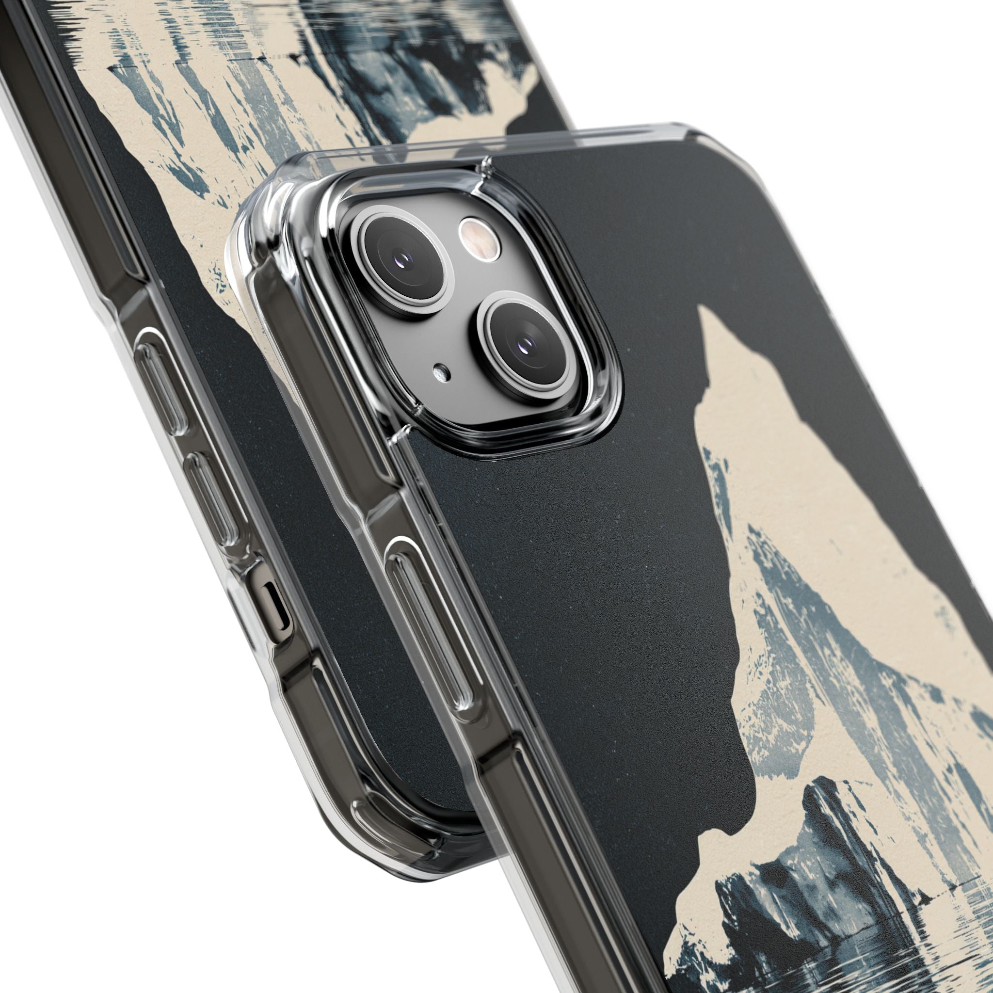 Blue Impact MagSafe Phone Case for iPhone - Frozen Navy Monolith