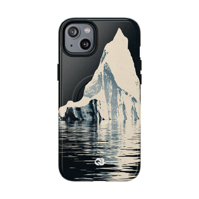 Blue Tough 2.0 Magsafe Phone Case for iPhone - Frozen Navy Monolith