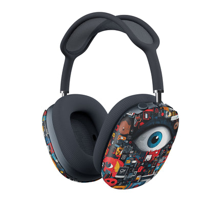 Blauwe Gaze Mozaïek - AirPod Max Case