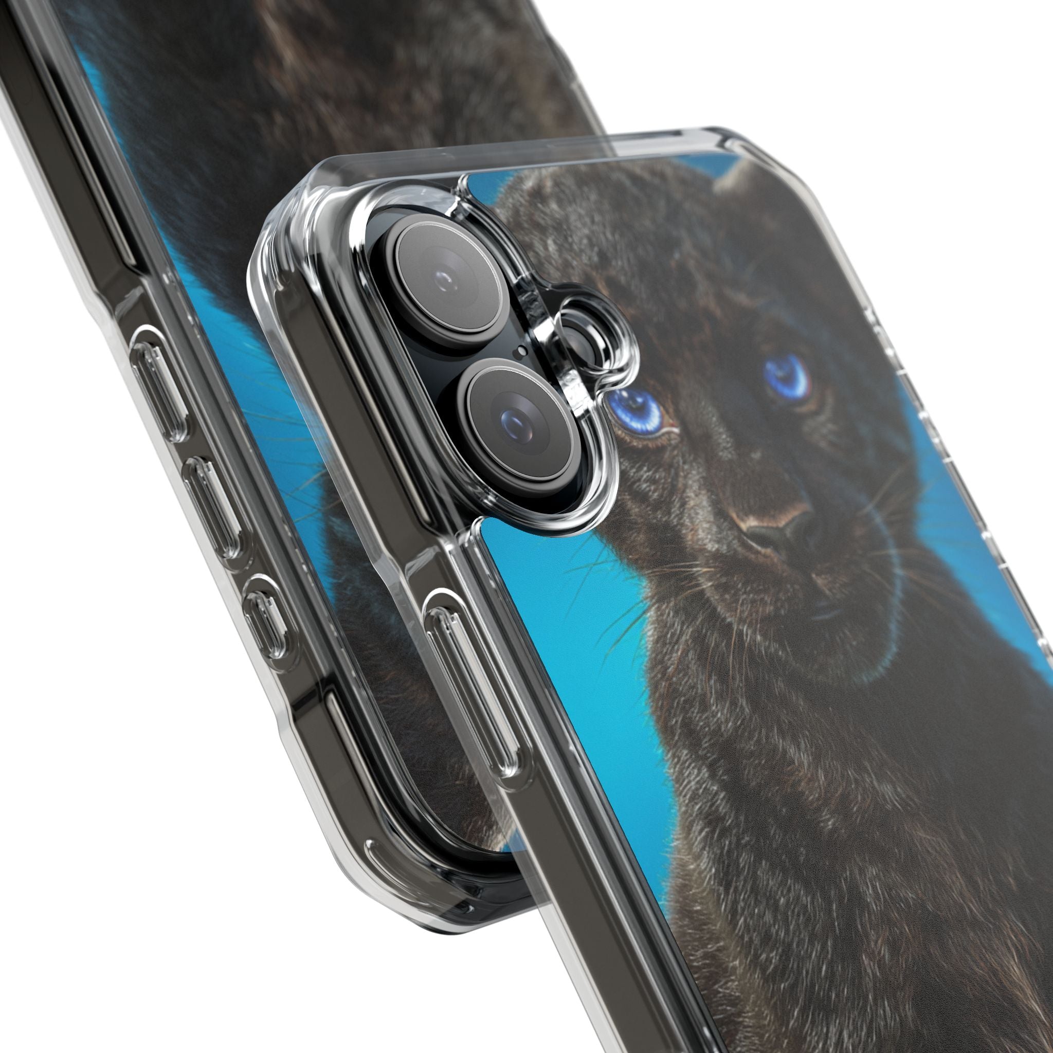 Sapphire Gaze Panther · Impact Phone Cover for iPhone · Magsafe