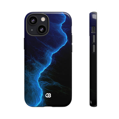 Electric Azure Drift · Tough Phone Case for iPhone · Blue