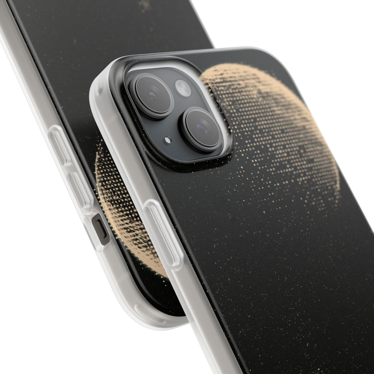 Lunar Metropolis Nocturne · Lite Phone Case for iPhone ·  Black