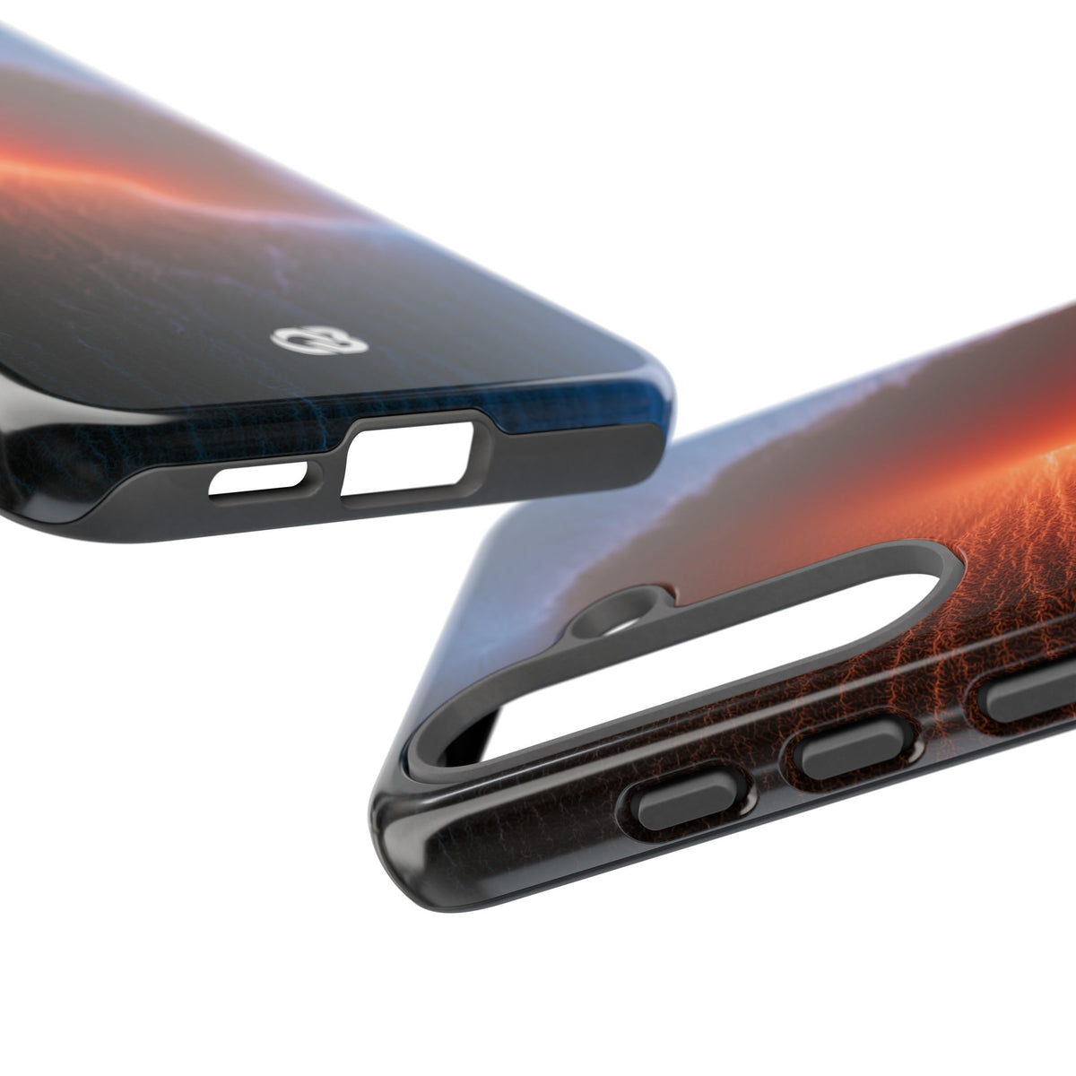 Thermal Aura Pulse · Tough Phone Case for Samsung · Blue