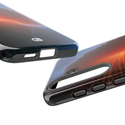 Thermal Aura Pulse · Tough Phone Case for Samsung · Blue