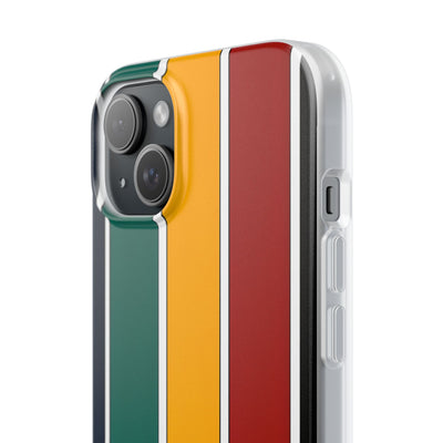 Retro Racing Bars · Soft Phone Case for iPhone