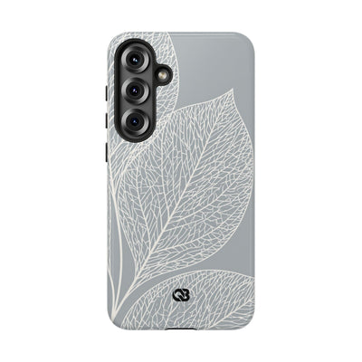 Grey Tough Phone Case for Samsung - Frosted Ash Veins