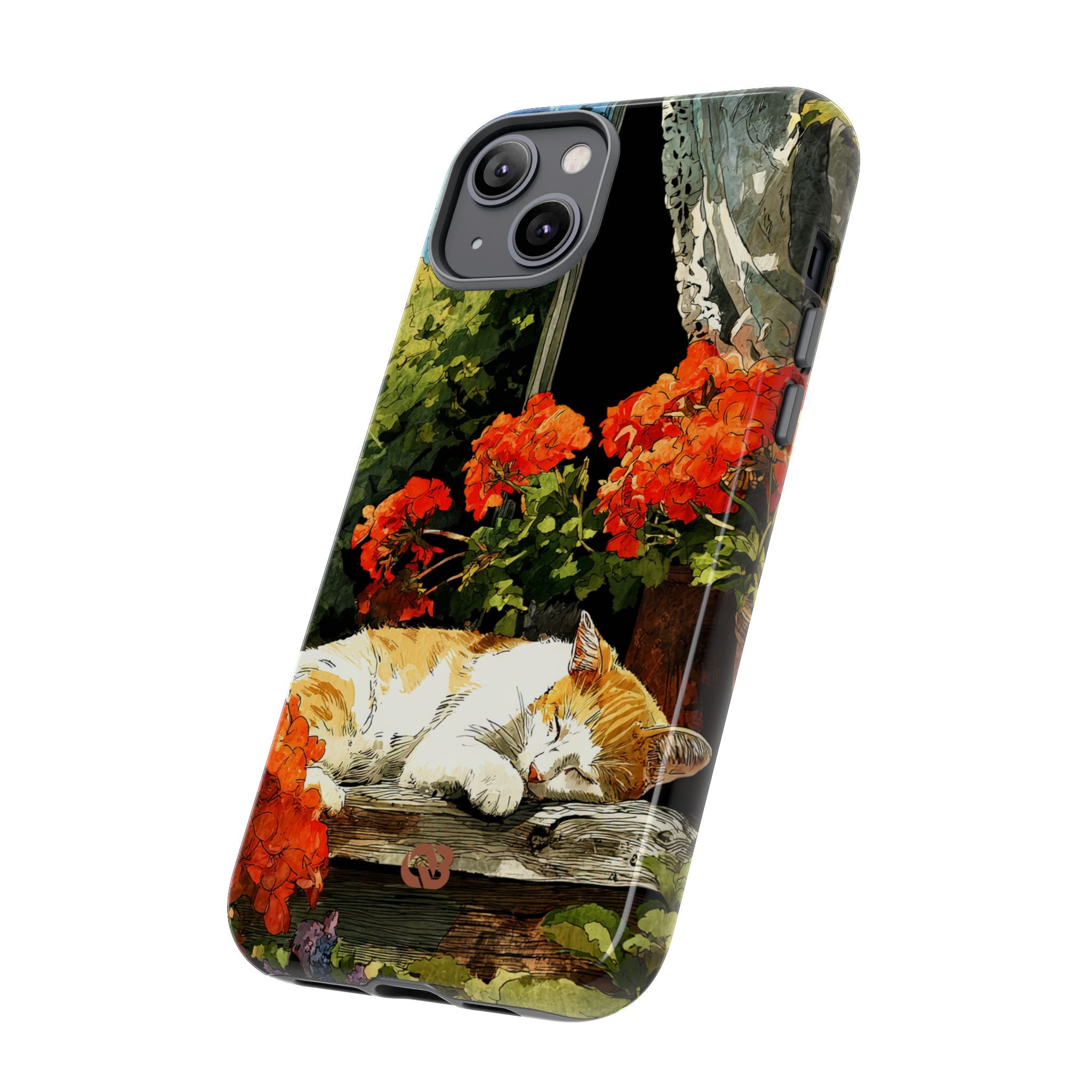 Sleeping Ginger Bloom · Tough Phone Case for iPhone