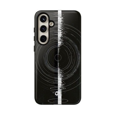 Black Tough Phone Case for Samsung - Obsidian Orbital Signal