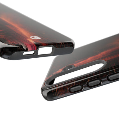 Luminous Monolith · Tough Phone Case for Samsung · Black
