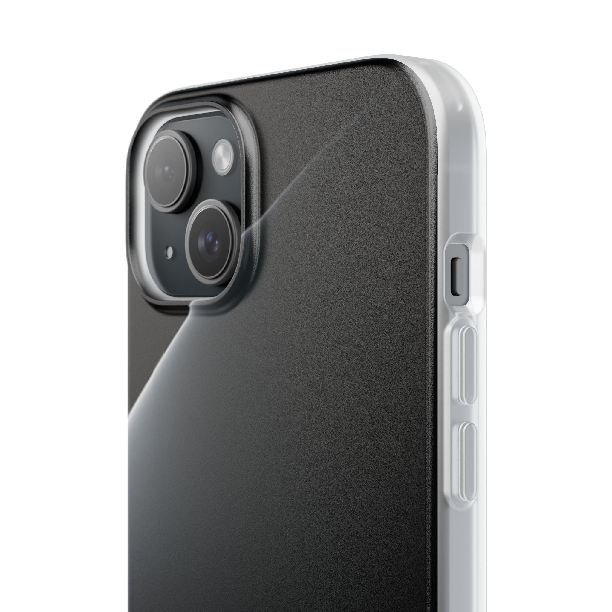 Black Lite Phone Case for iPhone - Obsidian Lunar Arch